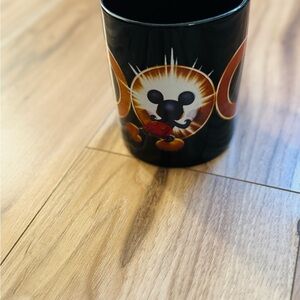 Disney Black and Red Mickey Mouse Mug